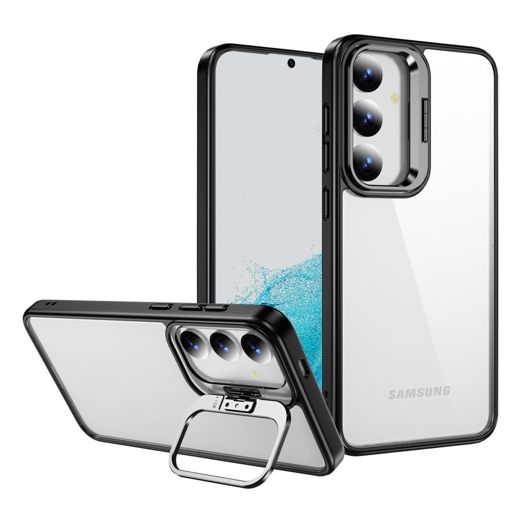 Hybridcover Kamera Kickstand Samsung Galaxy S24 sort
