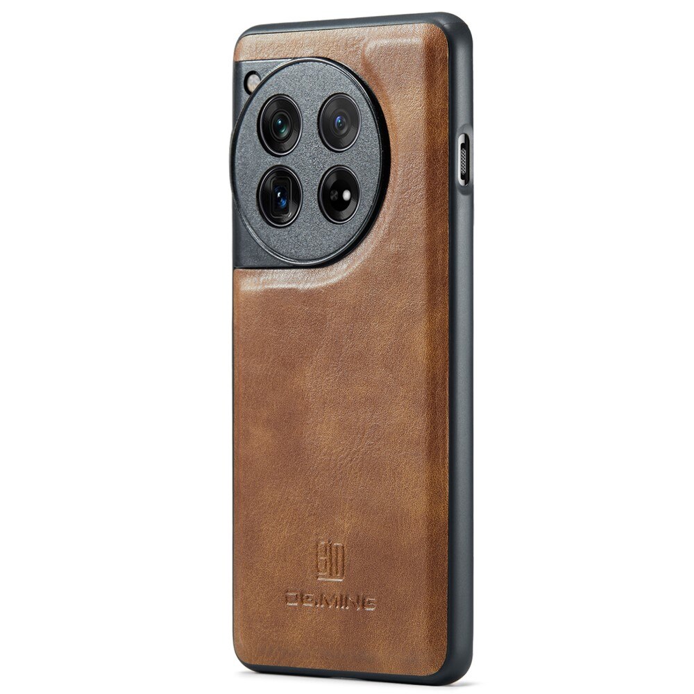 Magnet Wallet OnePlus 12 Cognac