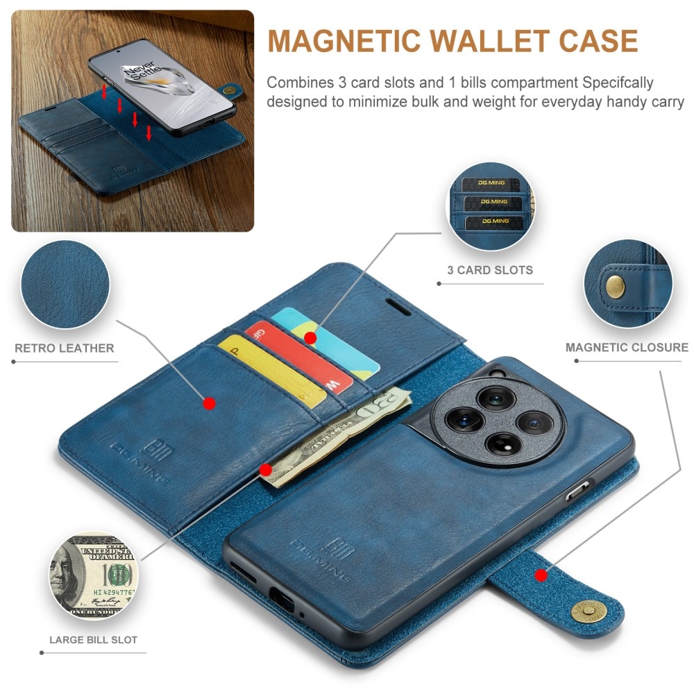 Magnet Wallet OnePlus 12 Blue
