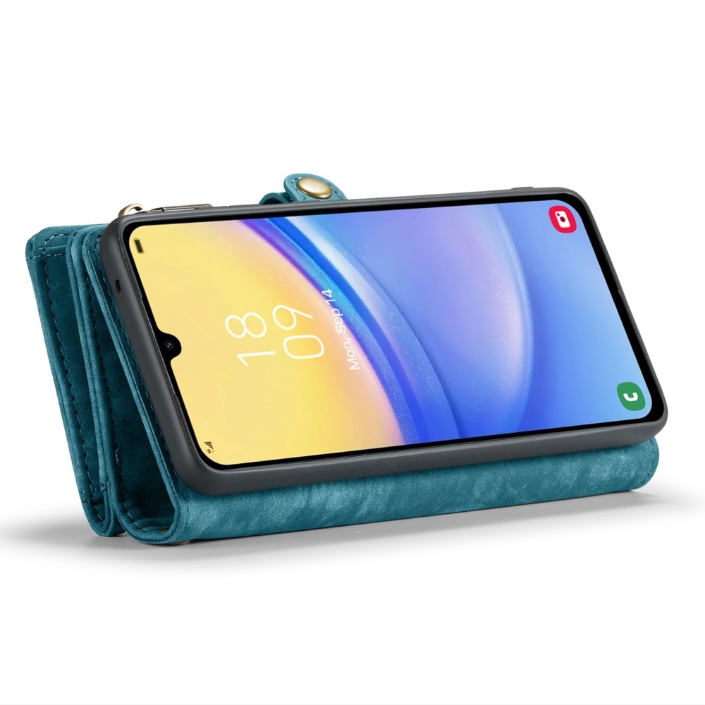 Multi-slot Mobiltaske Samsung Galaxy A15 blå