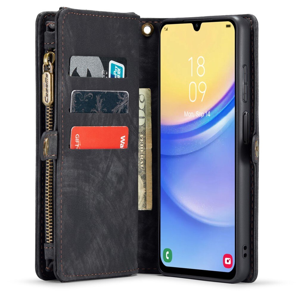 Multi-slot Mobiltaske Samsung Galaxy A15 grå