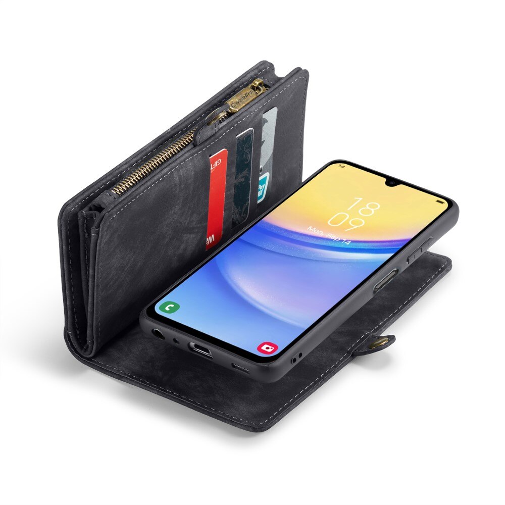 Multi-slot Mobiltaske Samsung Galaxy A15 grå