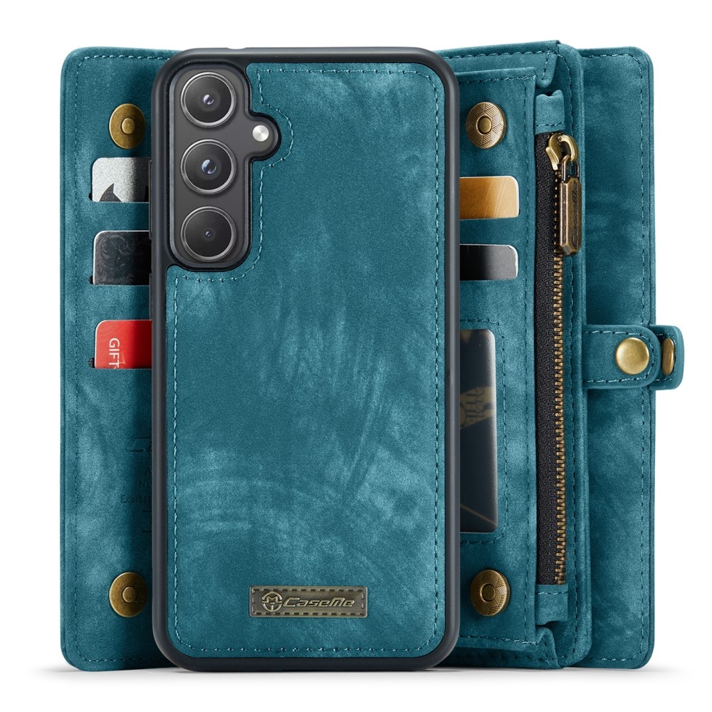 Multi-slot Mobiltaske Samsung Galaxy A55 Blå