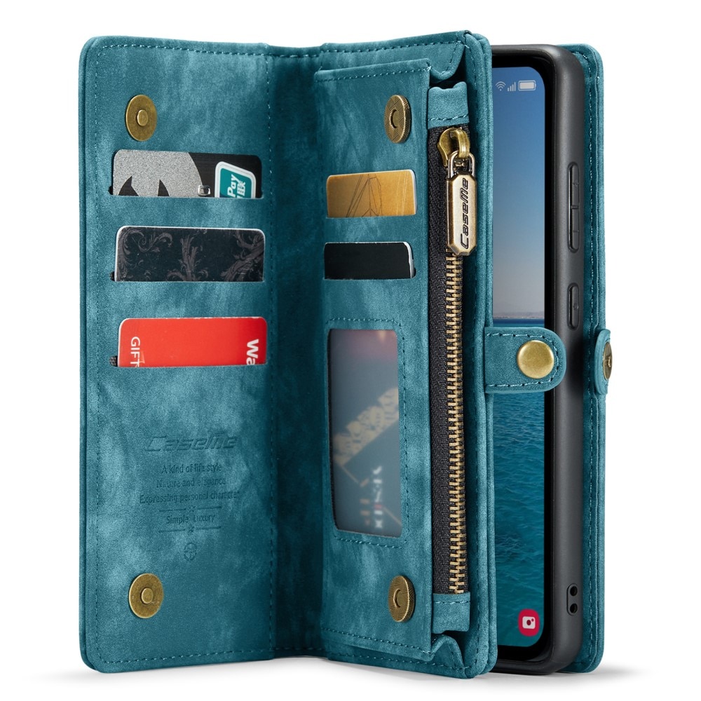 Multi-slot Mobiltaske Samsung Galaxy A55 Blå
