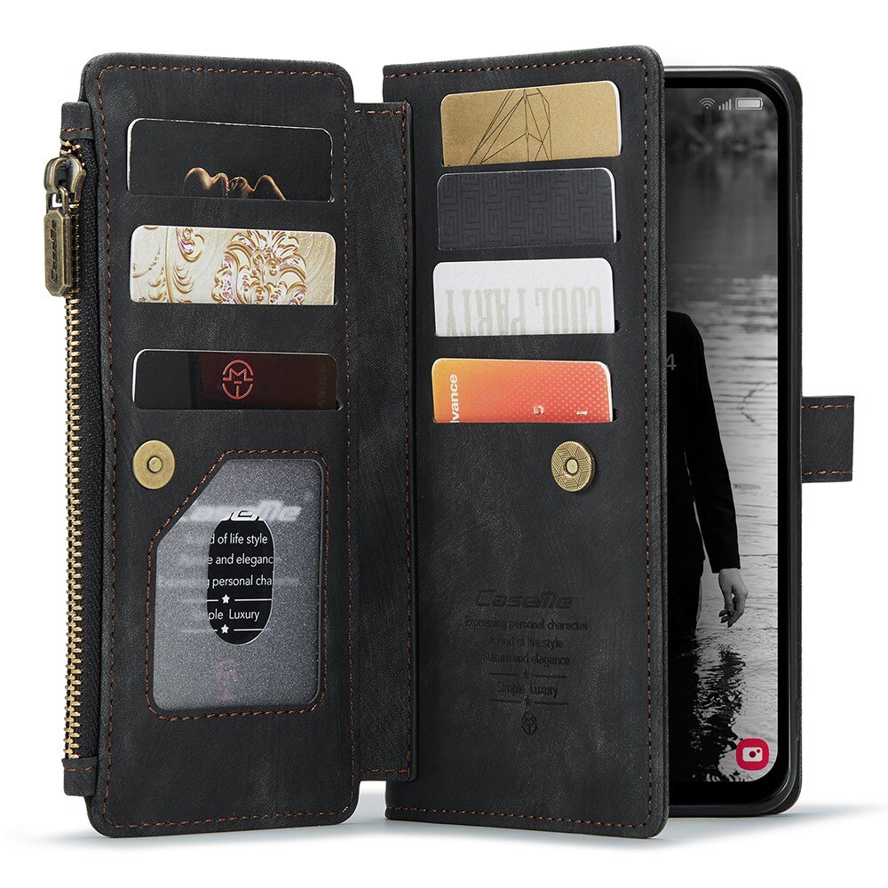 Zipper Wallet Samsung Galaxy A15 sort