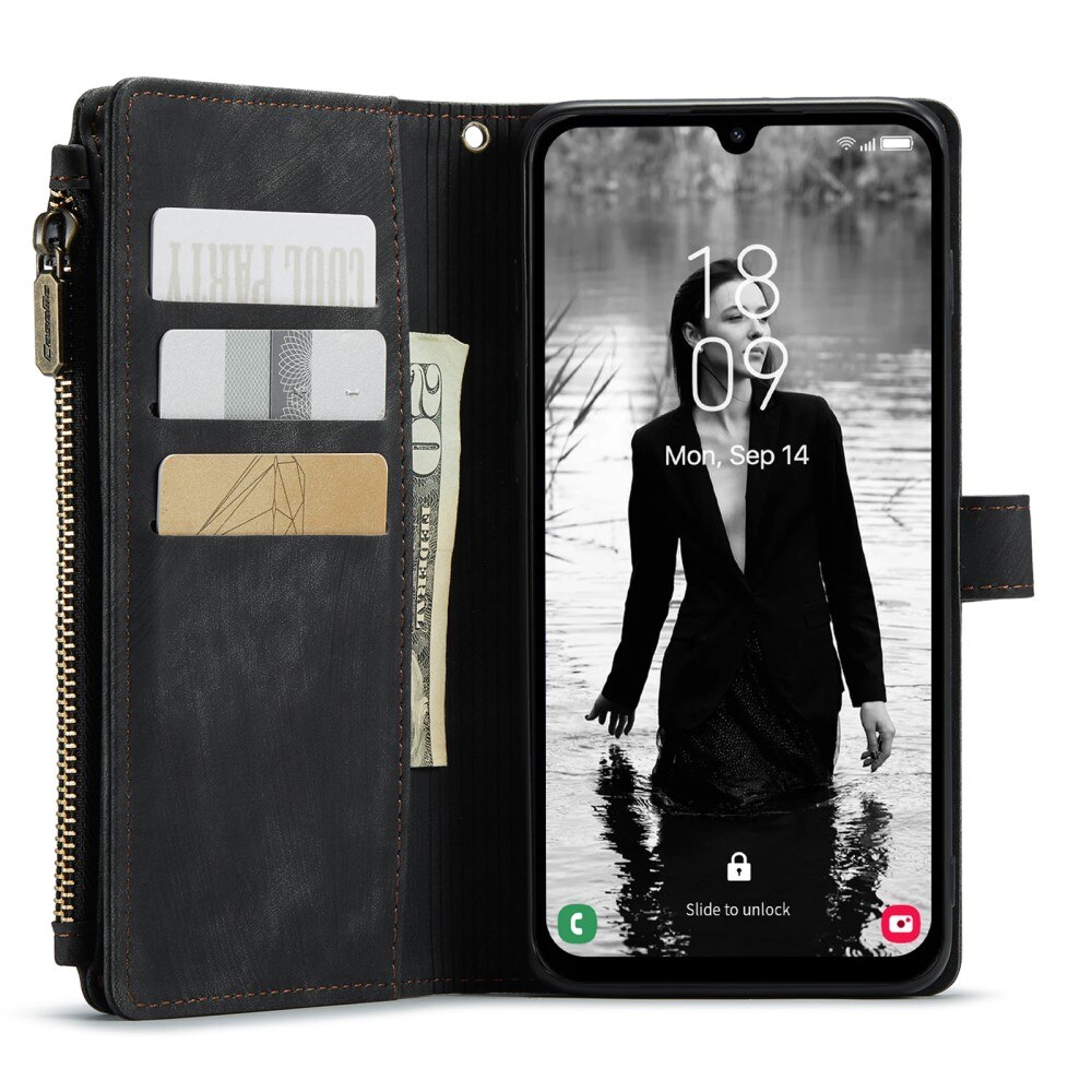 Zipper Wallet Samsung Galaxy A15 sort