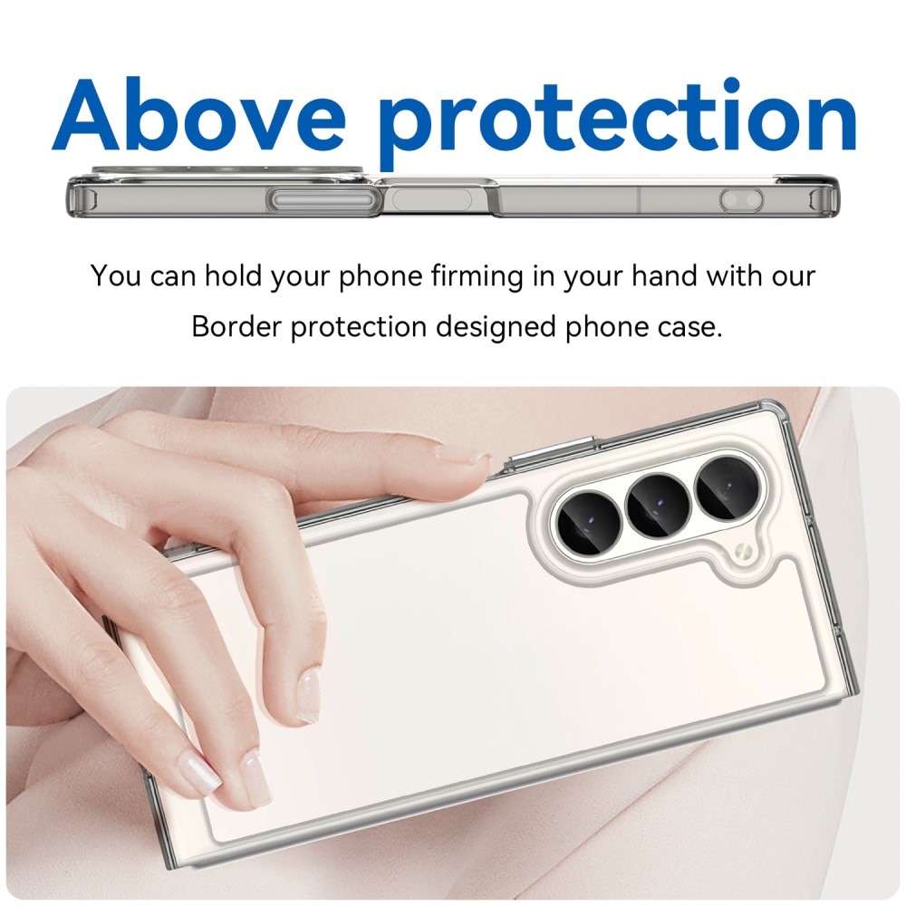 Hybridcover Samsung Galaxy Z Fold 6 gennemsigtig