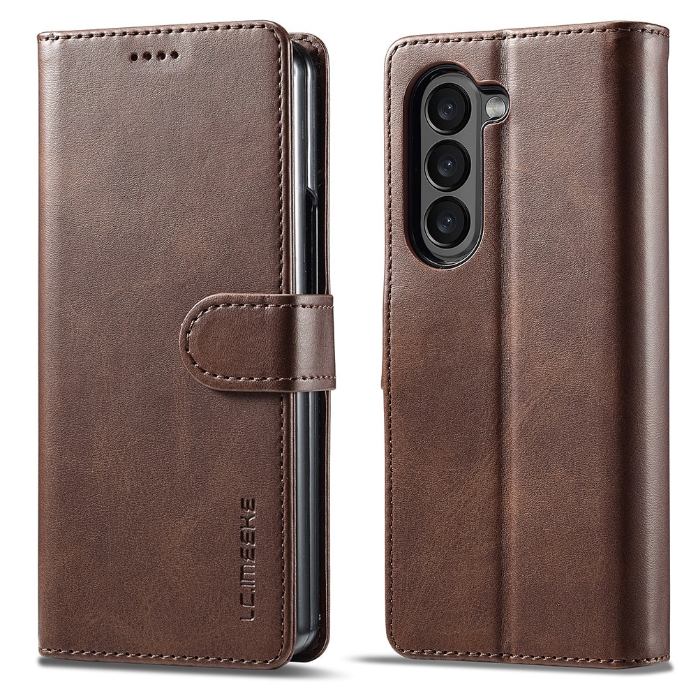 Tegnebogsetui Samsung Galaxy Z Fold 6 brun