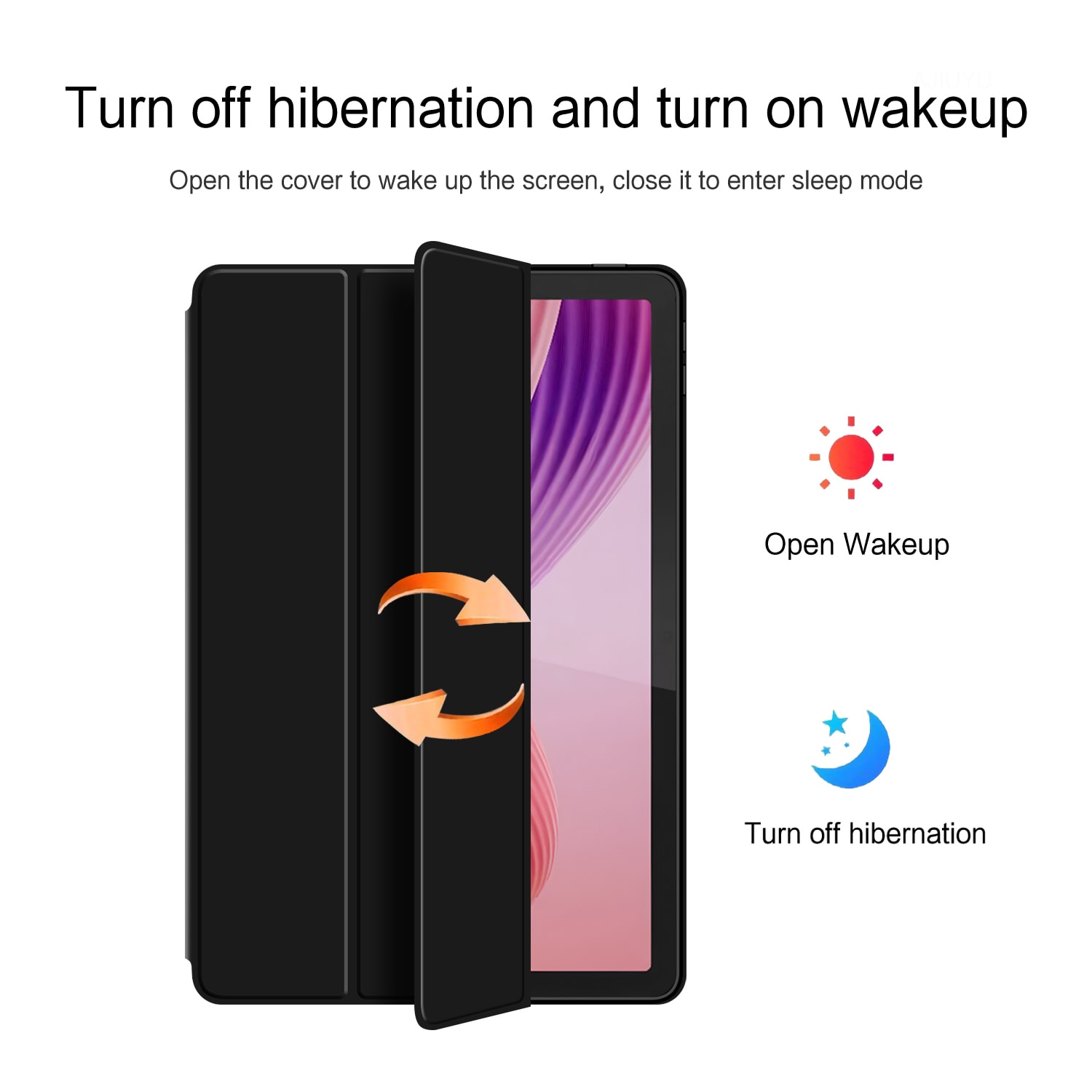 Etui Tri-fold  Lenovo Tab 10.1 (2025) Sort