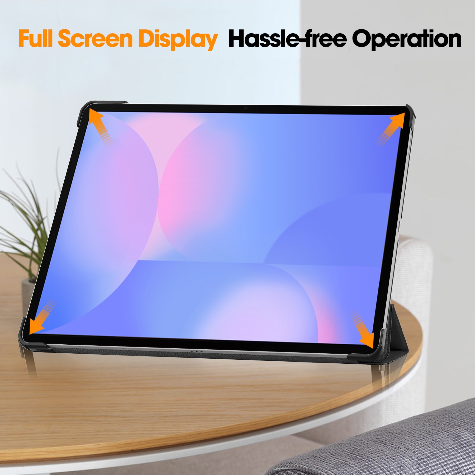 Etui Tri-fold Samsung Galaxy Tab S10 FE Plus Sort