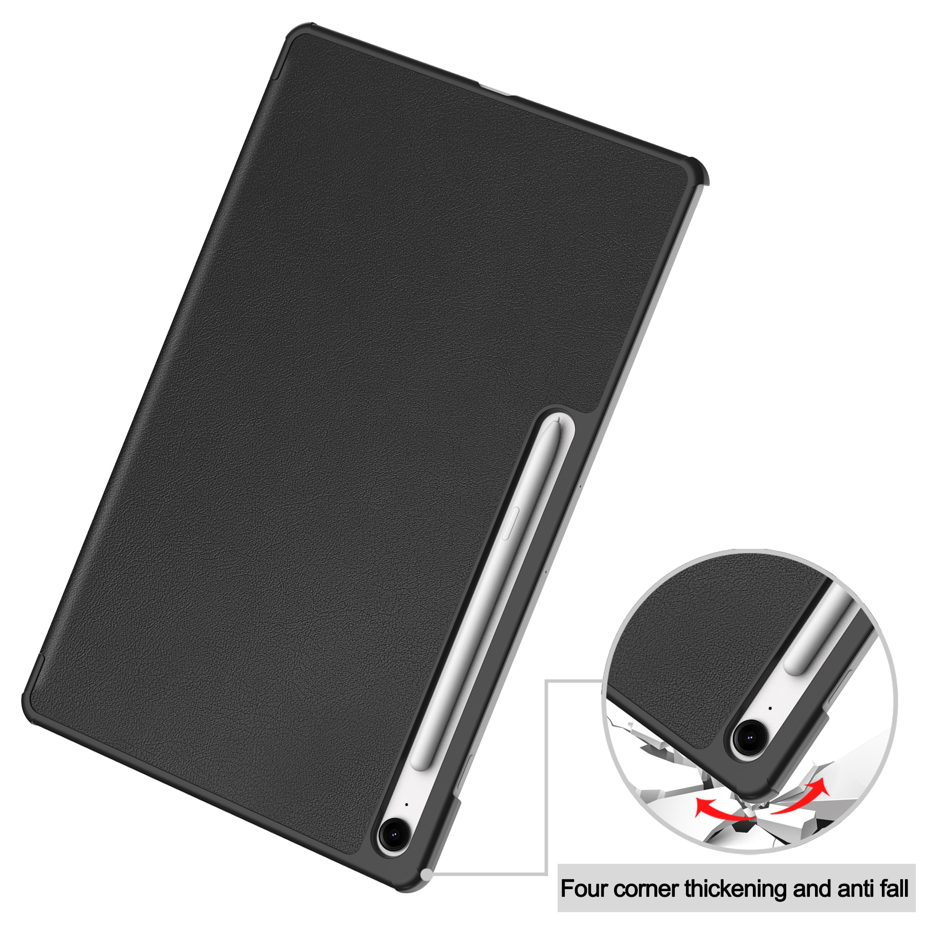 Etui Tri-fold Samsung Galaxy Tab S10 FE Plus Sort