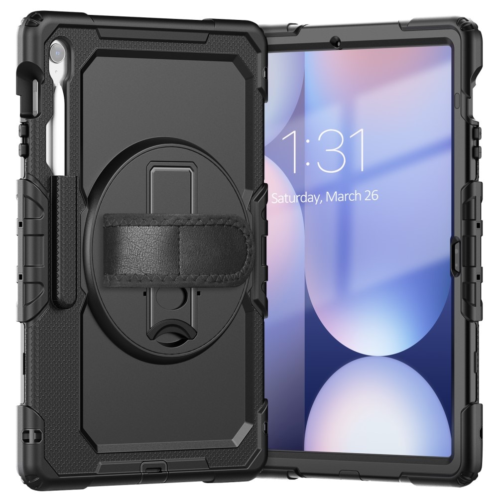 Stødsikker Full Protection Hybridcover Samsung Galaxy Tab S10 FE Plus sort