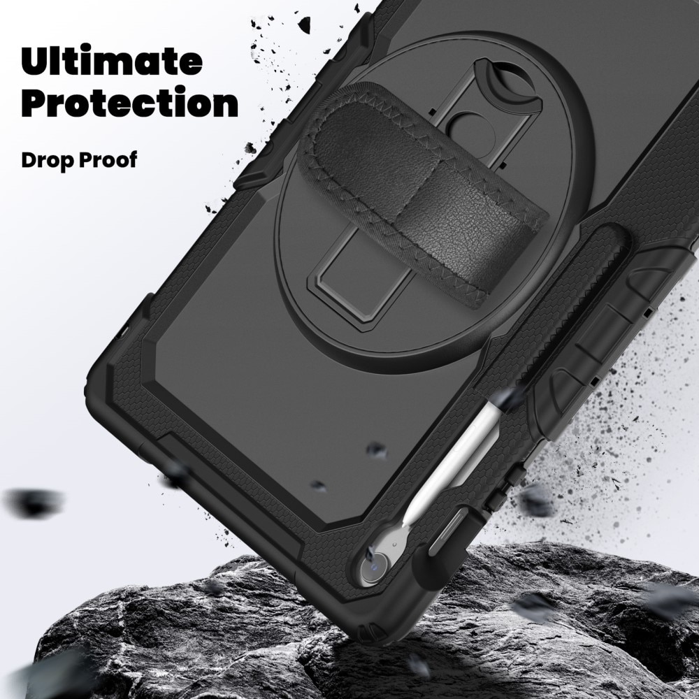 Stødsikker Full Protection Hybridcover Samsung Galaxy Tab S10 FE Plus sort