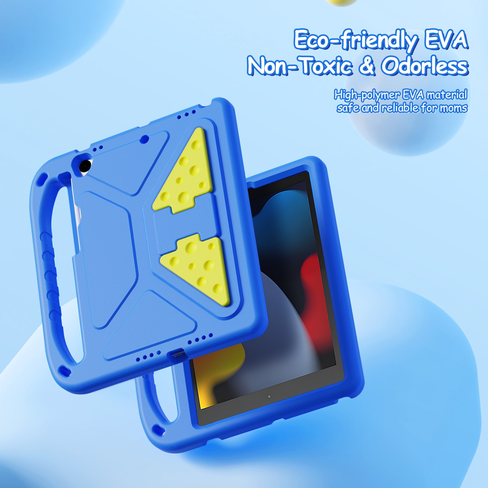 Puff Series EVA cover Apple iPad 10.2 7th Gen (2019) Blå