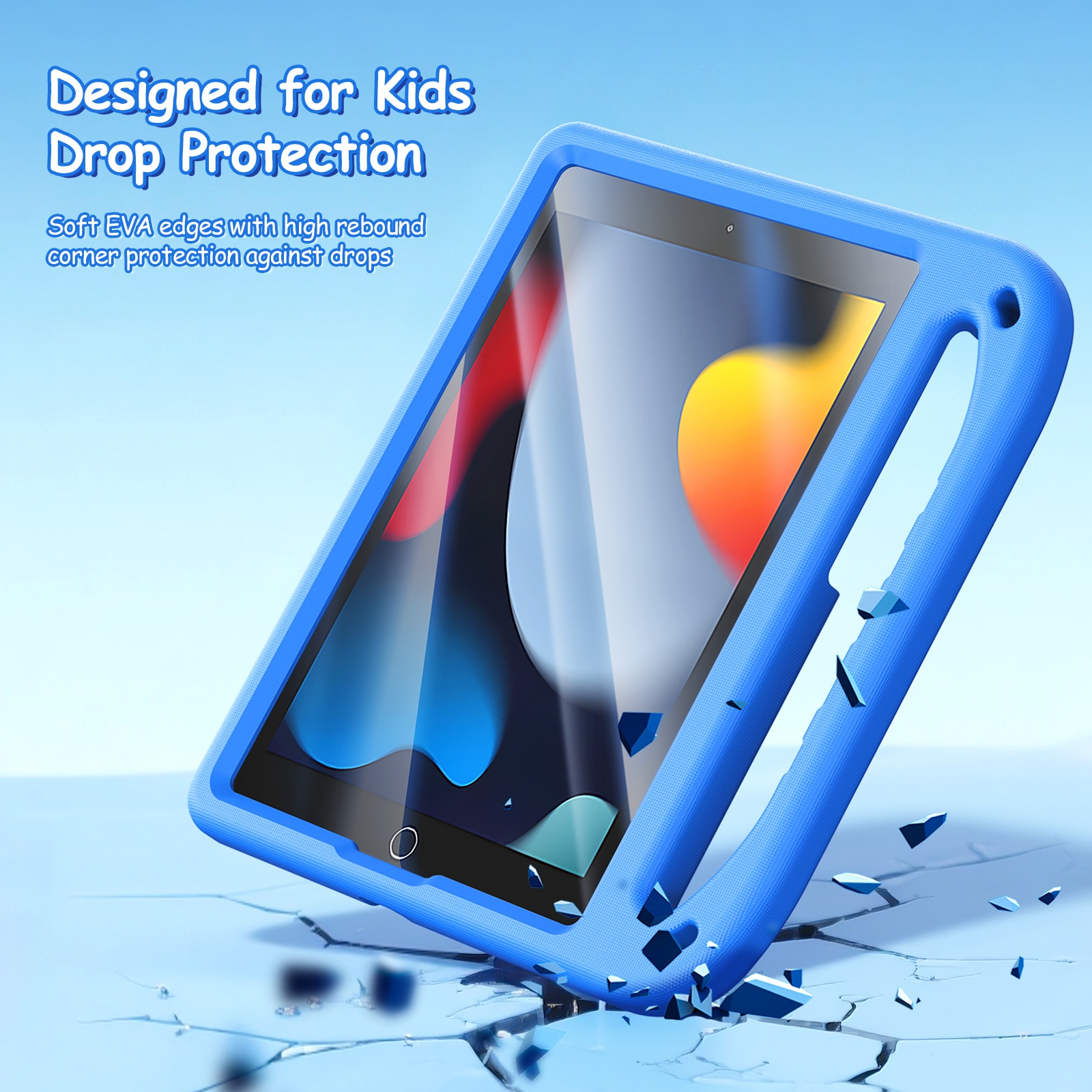 Puff Series EVA cover Apple iPad 10.2 7th Gen (2019) Blå