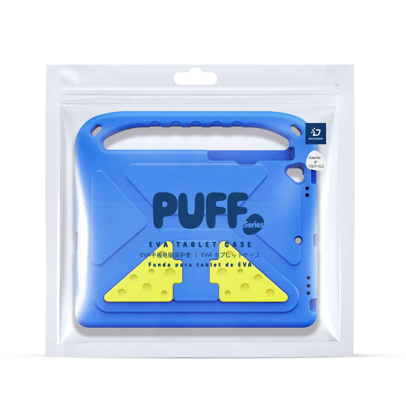 Puff Series EVA cover Apple iPad 10.2 7th Gen (2019) Blå