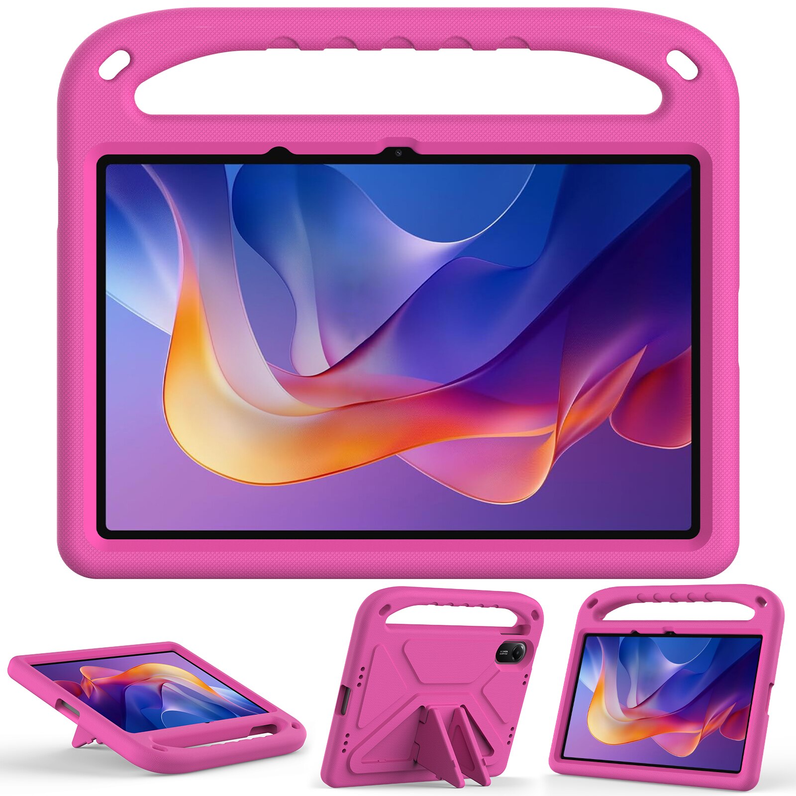 Etui EVA med håndtag til Xiaomi Redmi Pad 2 Lyserød