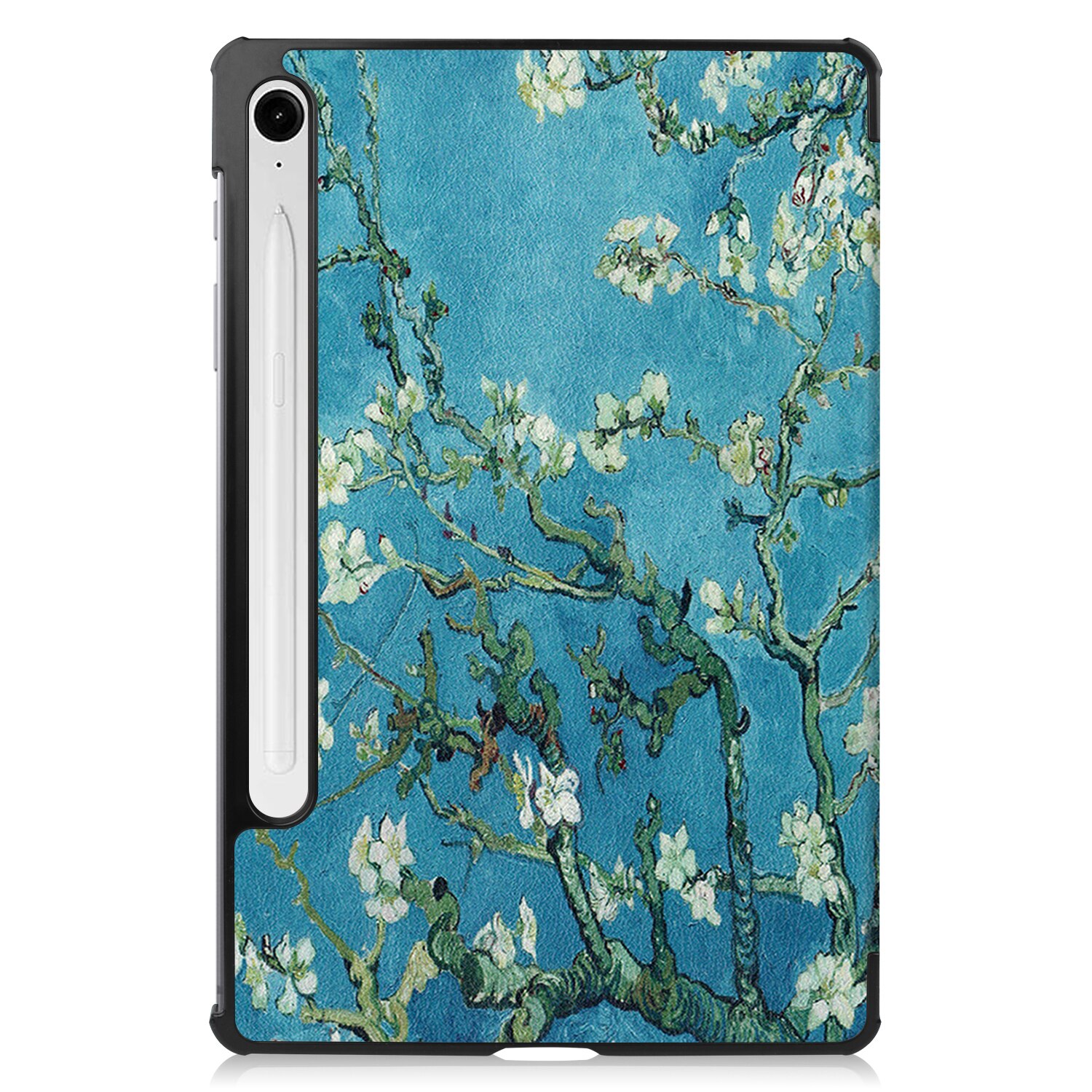 Etui Tri-fold Samsung Galaxy S10 Lite - Kirsebærblomster