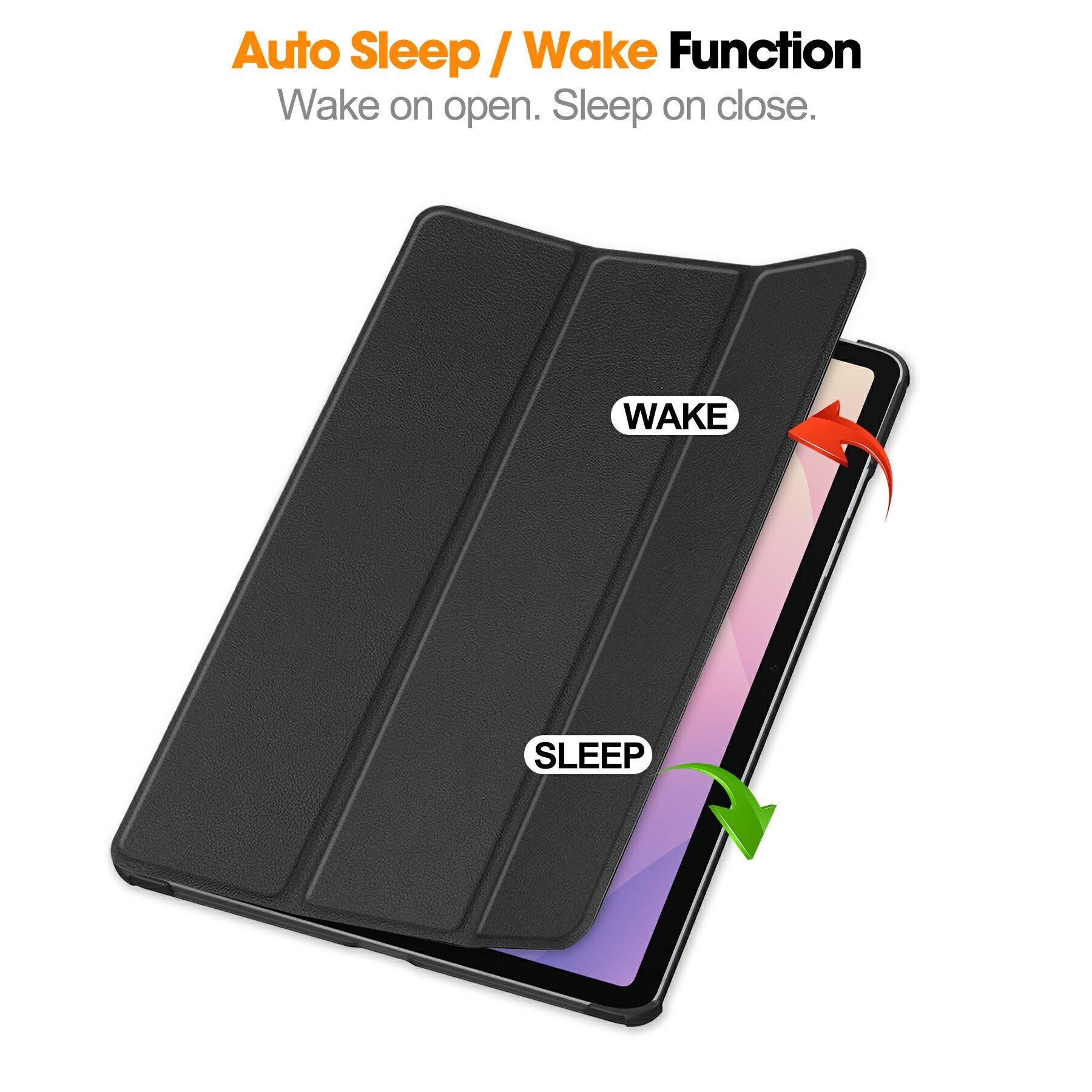 Etui Tri-fold Samsung Galaxy Tab S11 Sort