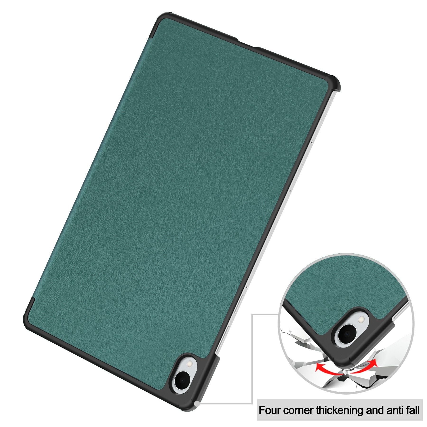 Etui Tri-fold Samsung Galaxy Tab S11 Grøn