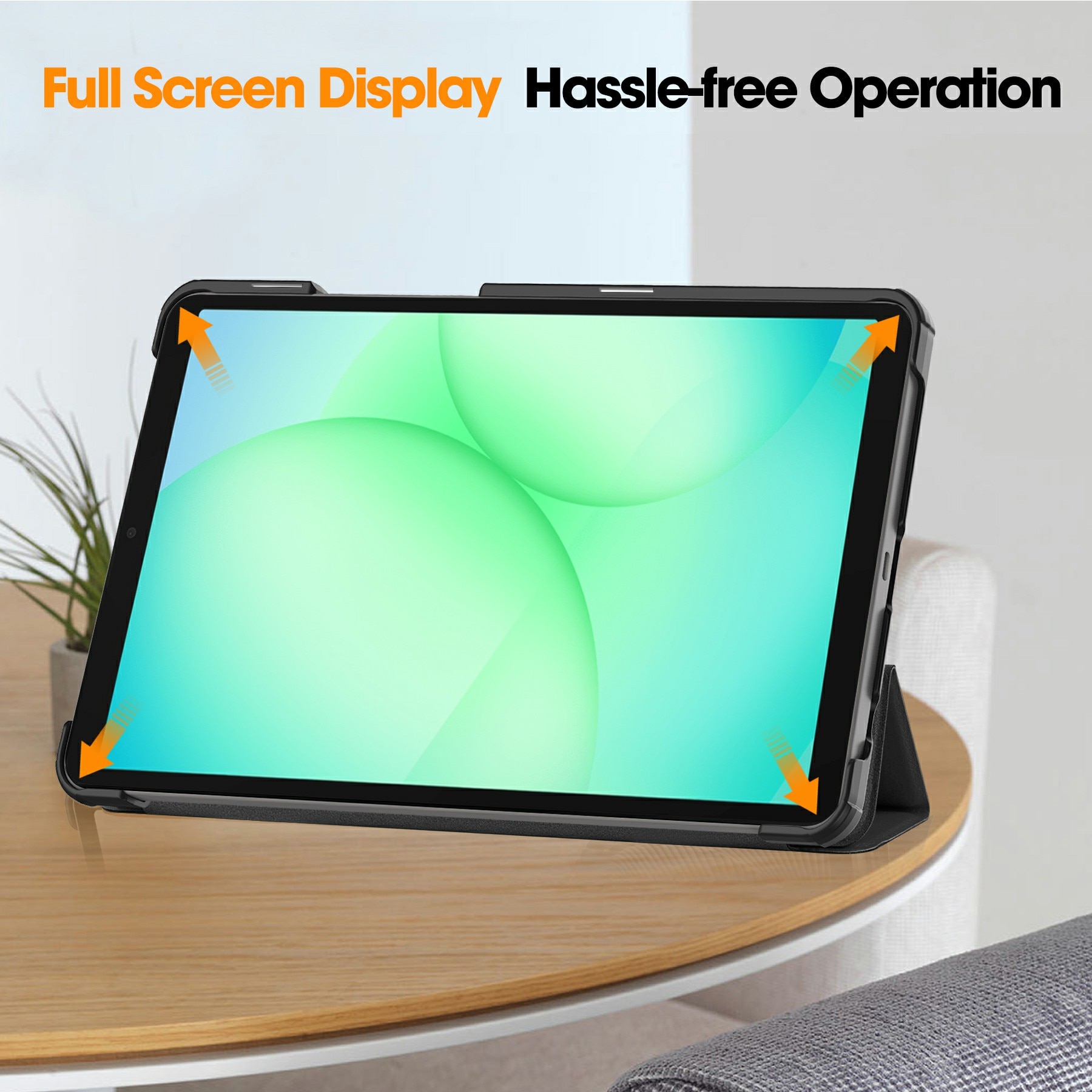 Etui Tri-fold Samsung Galaxy Tab A11 Sort