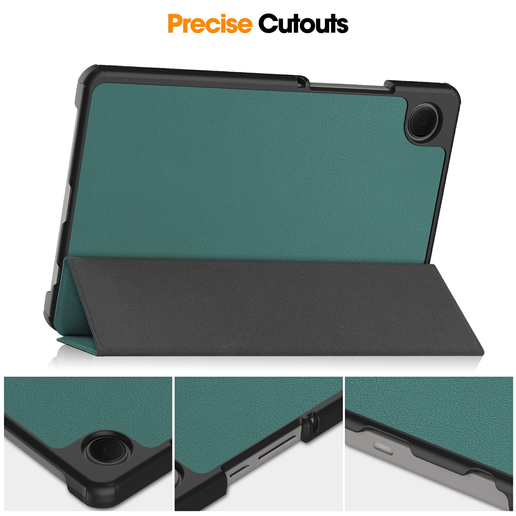 Etui Tri-fold Samsung Galaxy Tab A11 Grøn