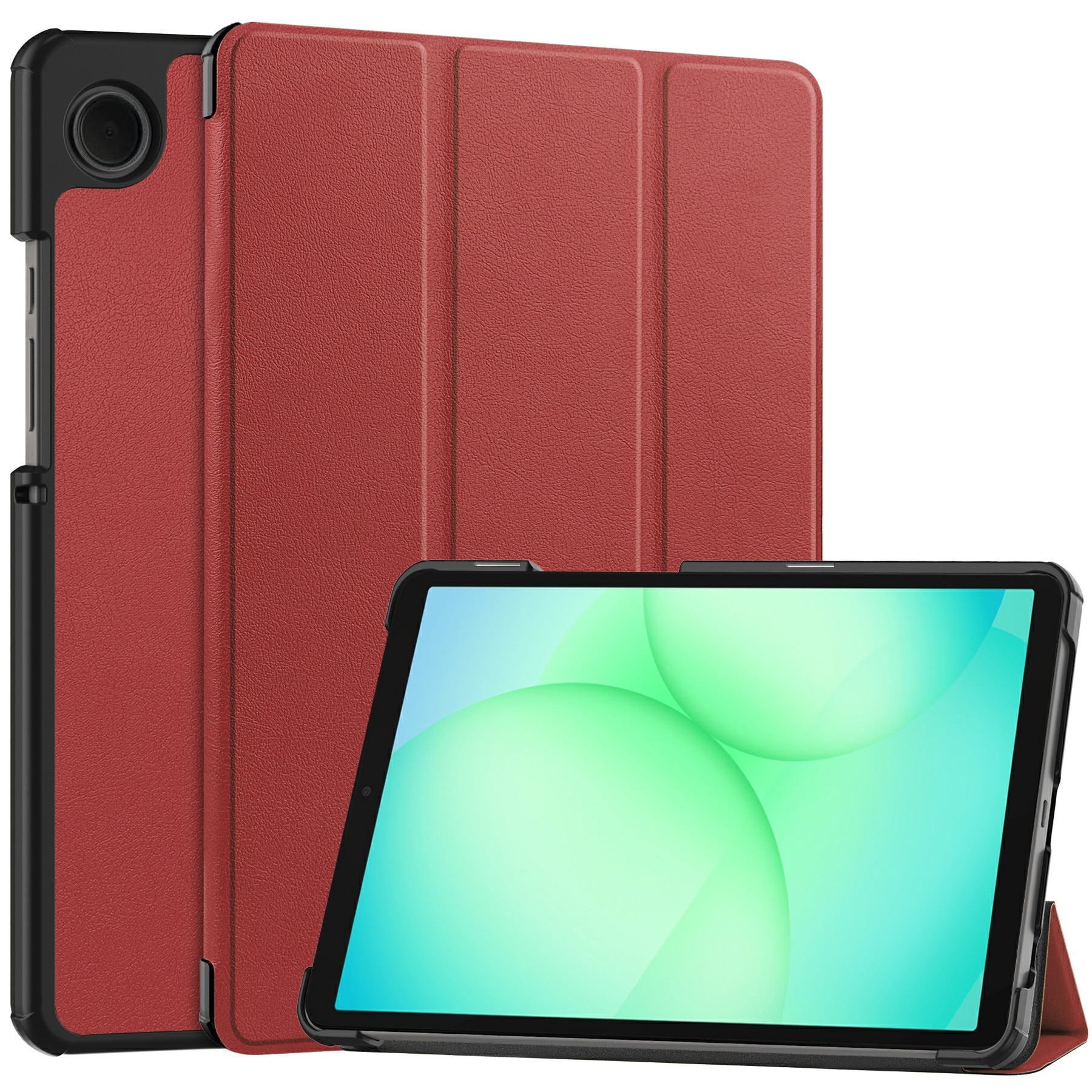Etui Tri-fold Samsung Galaxy Tab A11 Rød