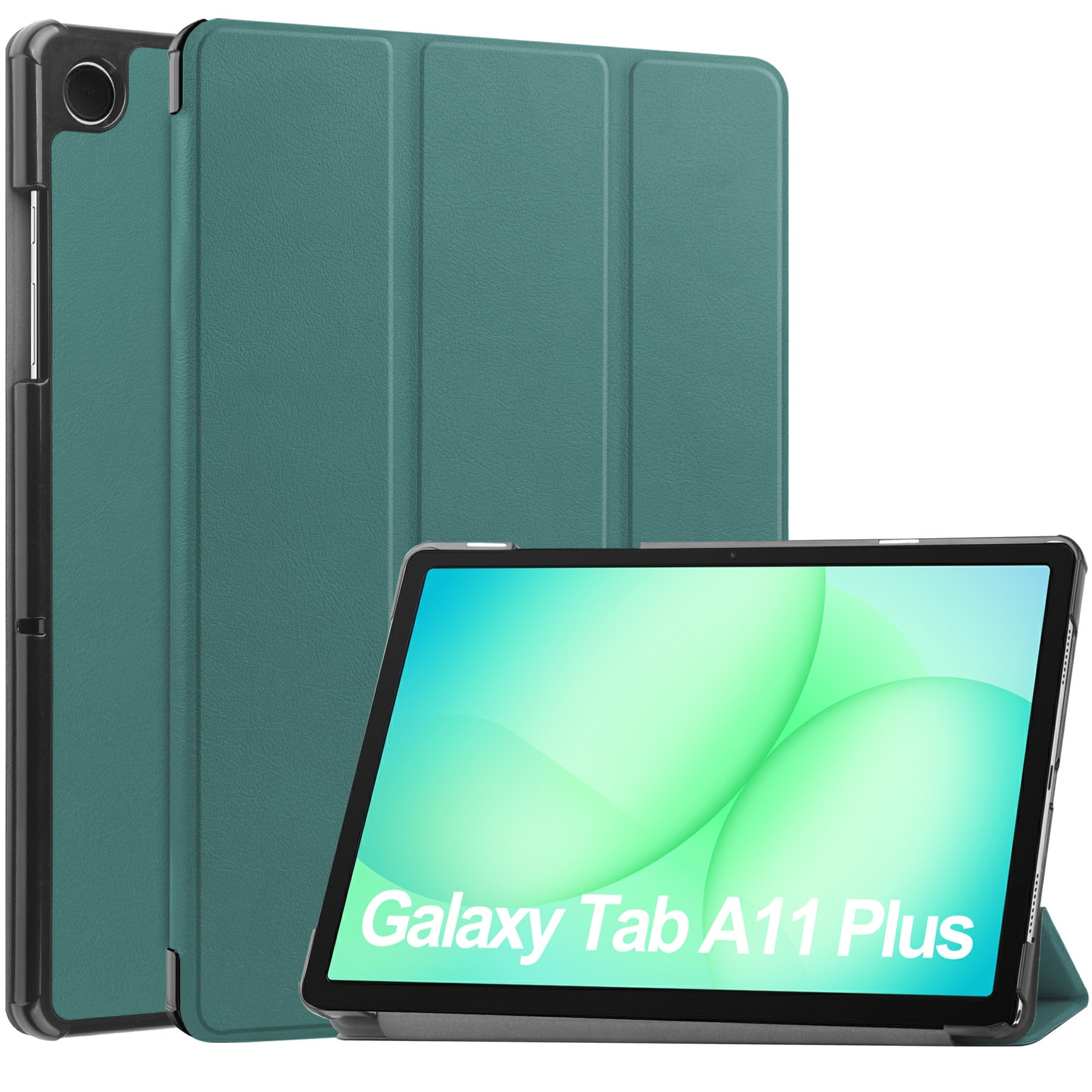 Etui Tri-fold Samsung Galaxy Tab A11 Plus Rød