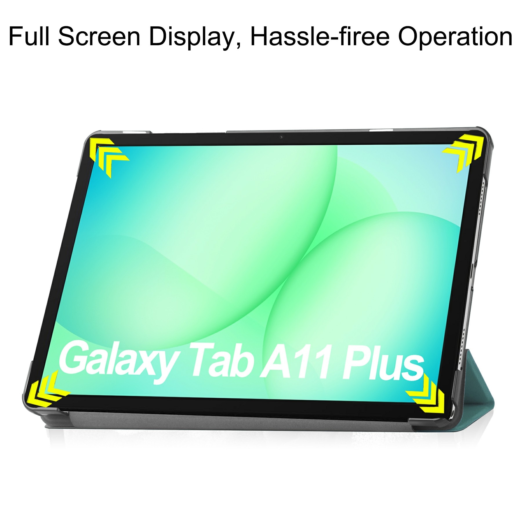 Etui Tri-fold Samsung Galaxy Tab A11 Plus Rød