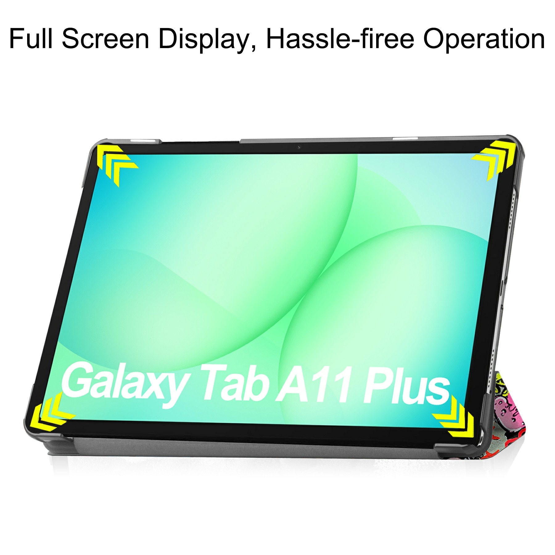 Etui Tri-fold Samsung Galaxy Tab A11 Plus Graffiti