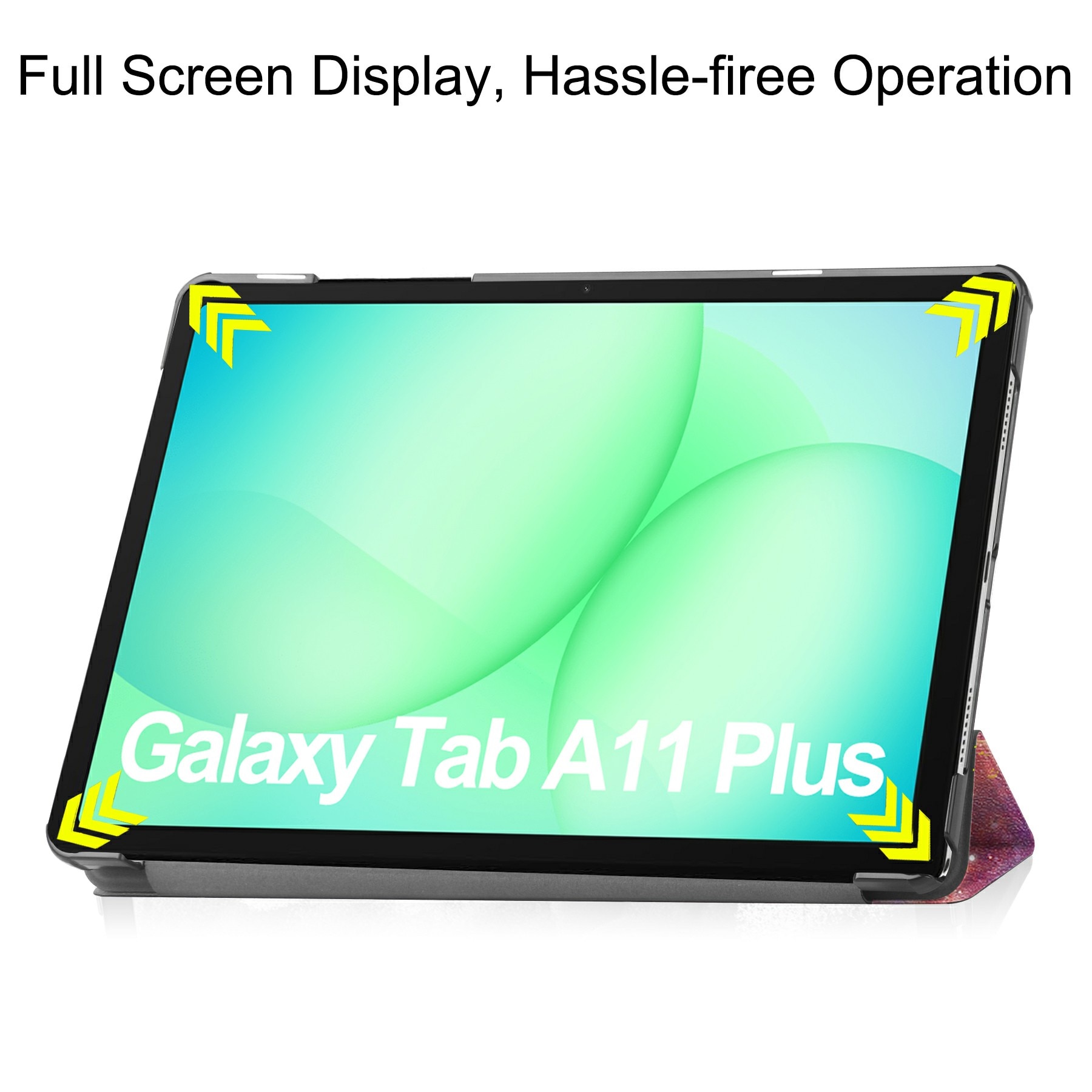 Etui Tri-fold Samsung Galaxy Tab A11 Plus Rum
