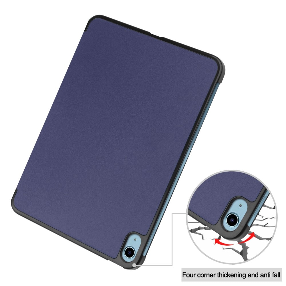 iPad 10.9 10th Gen (2022) Etui Tri-fold blå