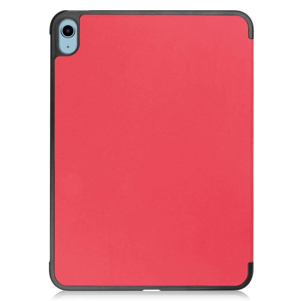 iPad 10.9 10th Gen (2022) Etui Tri-fold rød