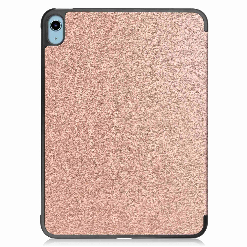 iPad 10.9 10th Gen (2022) Etui Tri-fold rose guld