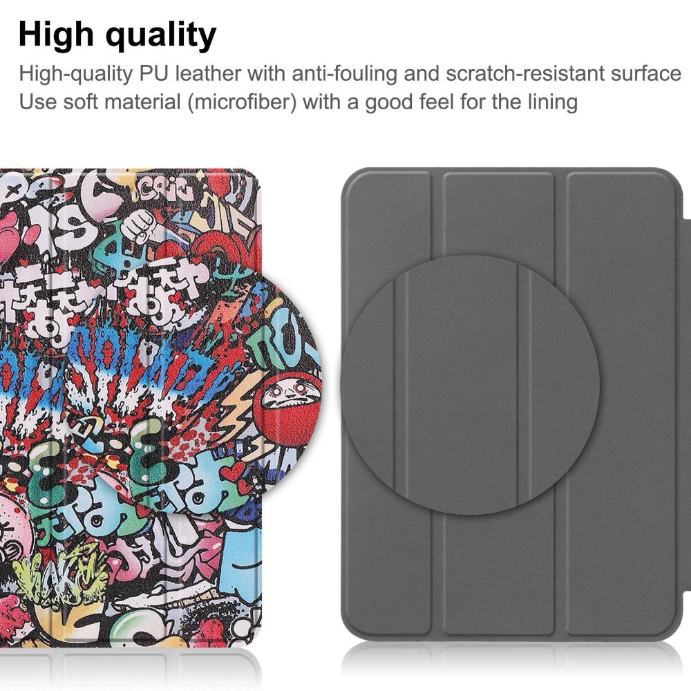 Etui Tri-fold iPad 10.9 10th Gen (2022) - Graffiti