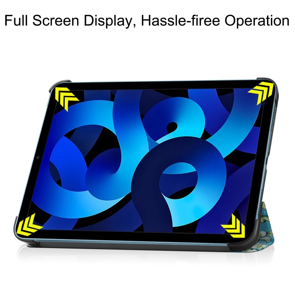 Etui Tri-fold Apple iPad 10.9 10th Gen (2022) Flerfarvet/mønster
