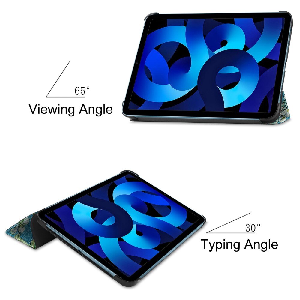 Etui Tri-fold Apple iPad 10.9 10th Gen (2022) Flerfarvet/mønster