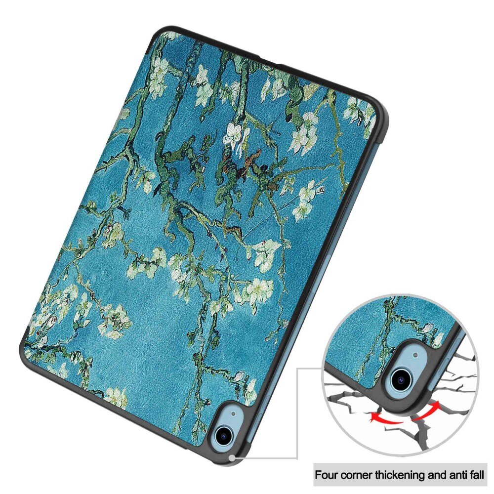 Etui Tri-fold iPad 10.9 10th Gen (2022) - Kirsebærblomster