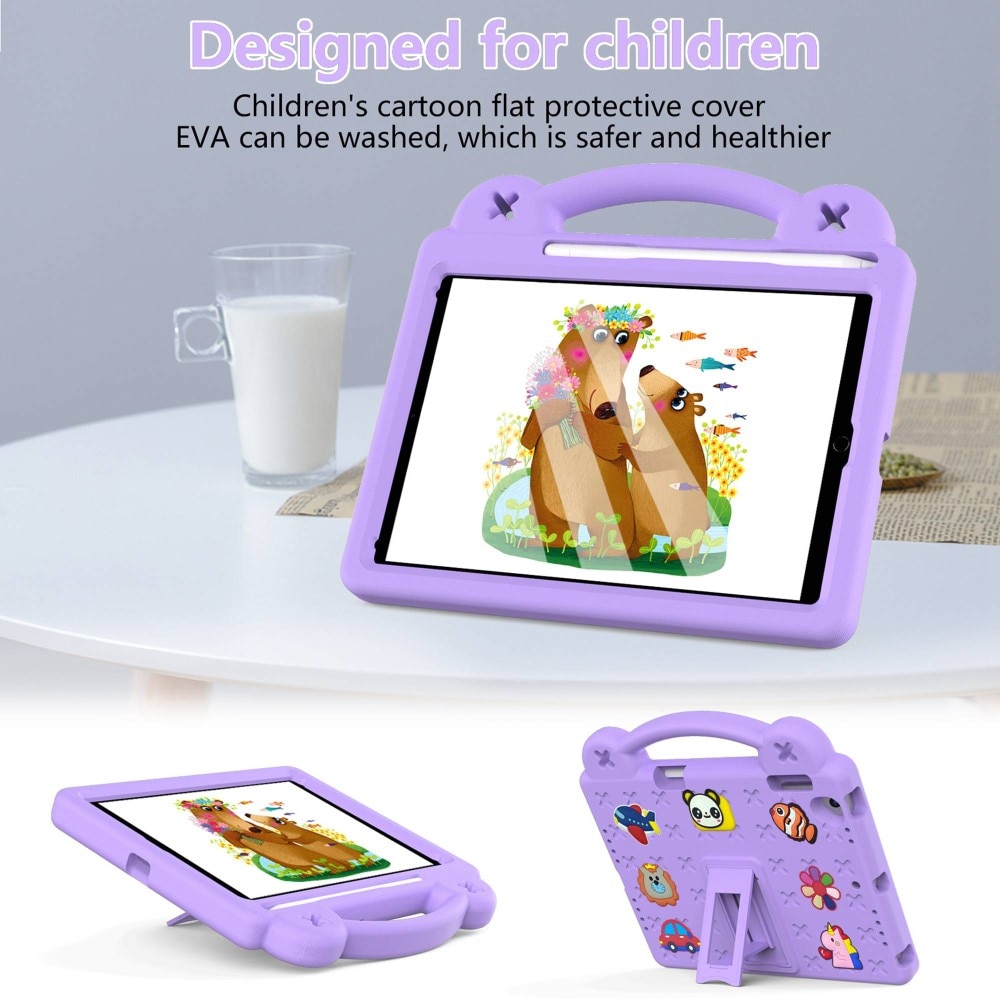 Stødsikker EVA Cover Kickstand iPad Air 2 9.7 (2014) lila