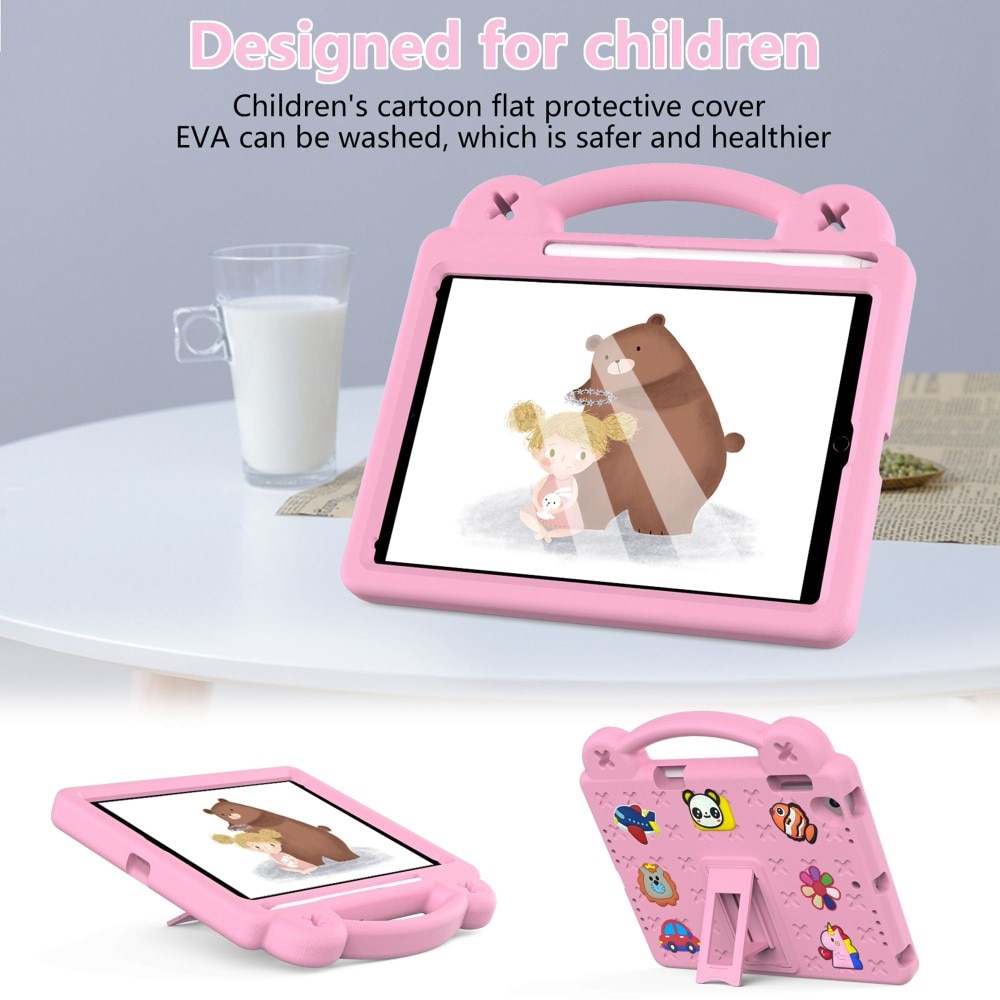 Stødsikker EVA Cover Kickstand iPad Air 9.7 1st Gen (2013) lyserød