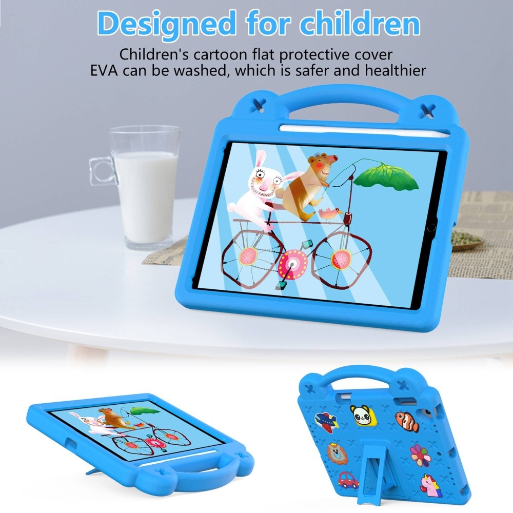 Stødsikker EVA Cover Kickstand iPad Air 2 9.7 (2014) blå