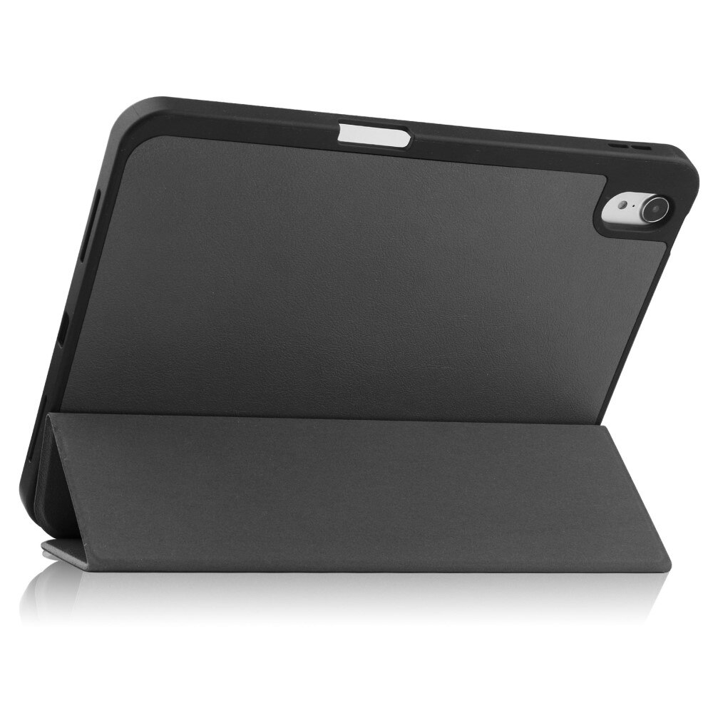 Etui Tri-fold med Pencil-holder iPad 10.9 10th Gen (2022) sort