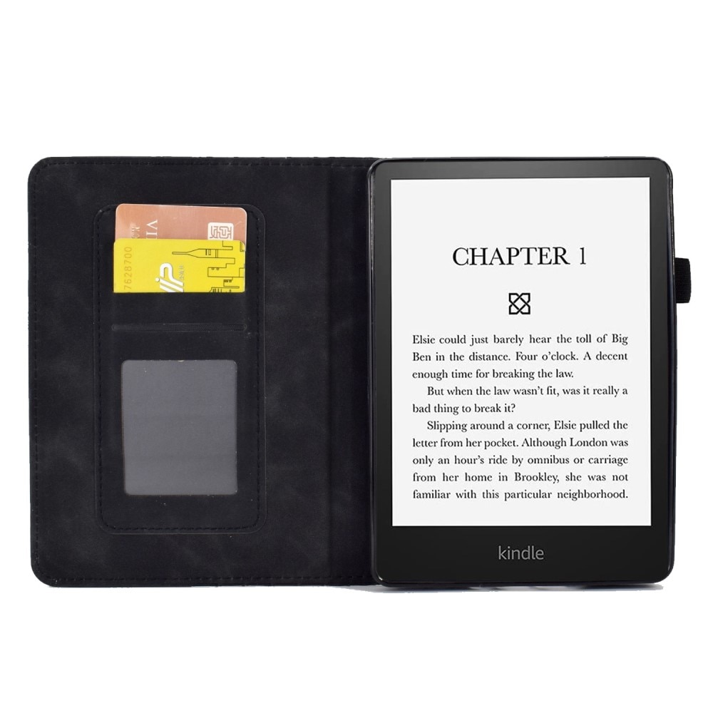 Etui Kortholder Amazon Kindle Paperwhite 6,8" (2021) sort