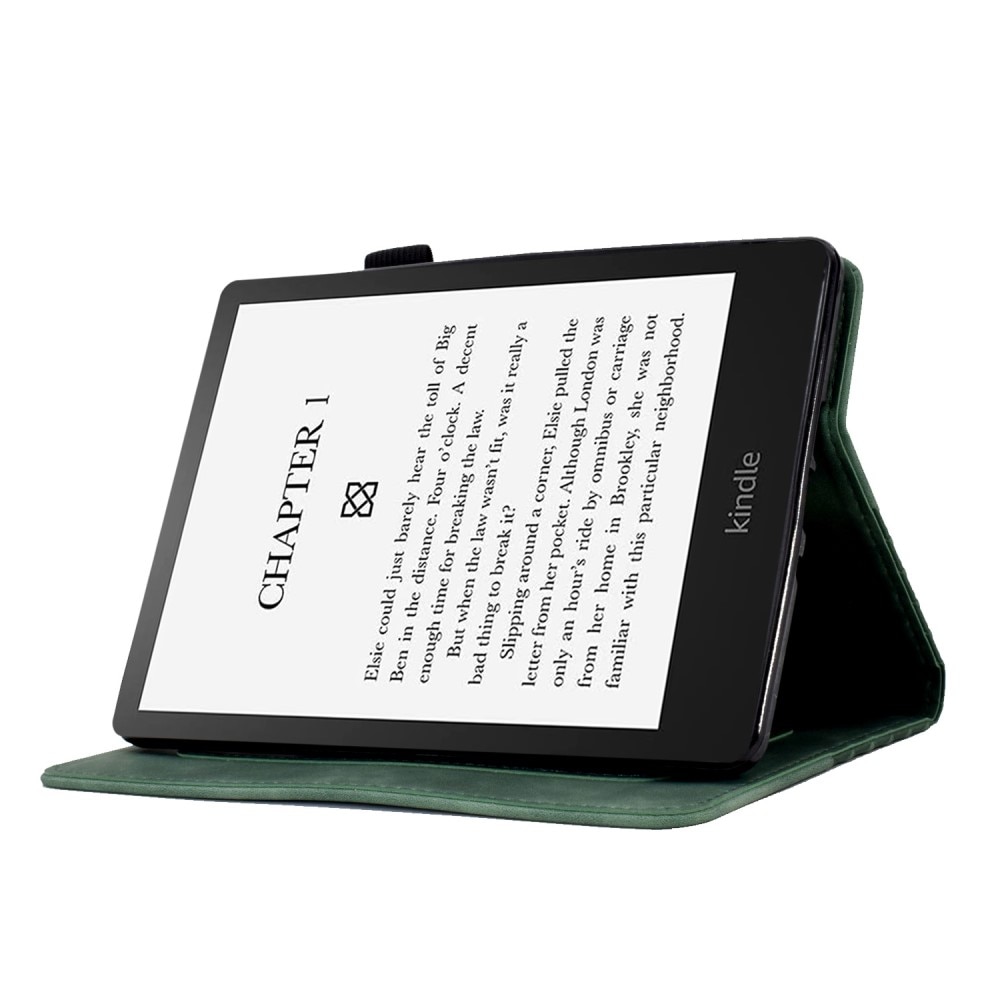 Etui Kortholder Amazon Kindle Paperwhite Signature Edition (2023) grøn