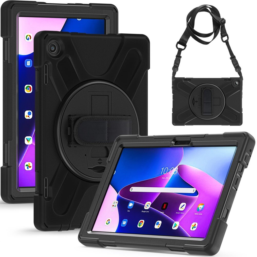 Stødsikker Hybridcover Lenovo Tab M10 (3rd gen) sort