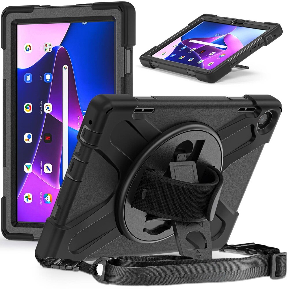 Stødsikker Hybridcover Lenovo Tab M10 (3rd gen) sort