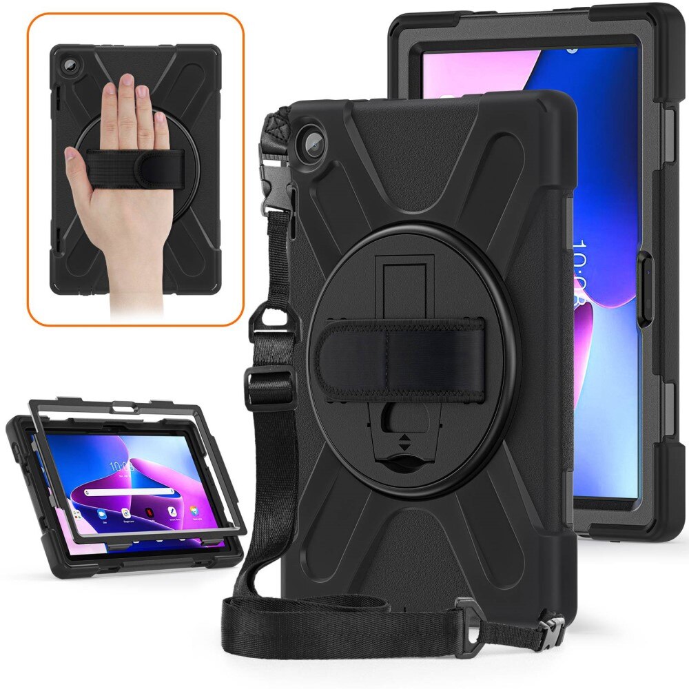 Stødsikker Hybridcover Lenovo Tab M10 (3rd gen) sort