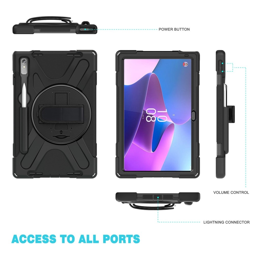 Stødsikker Hybridcover Lenovo Tab P11 Pro (2nd gen) sort