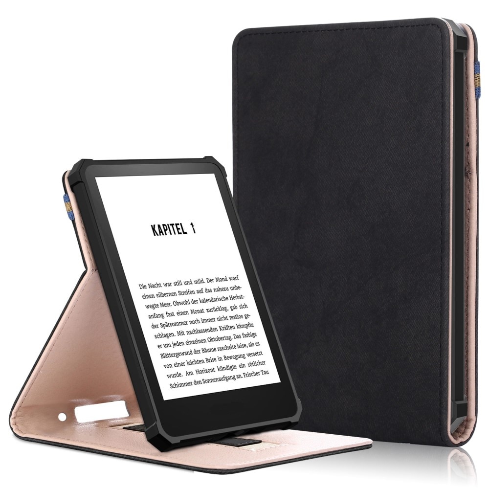 Etui håndstrop Amazon Kindle 2022 11th gen sort