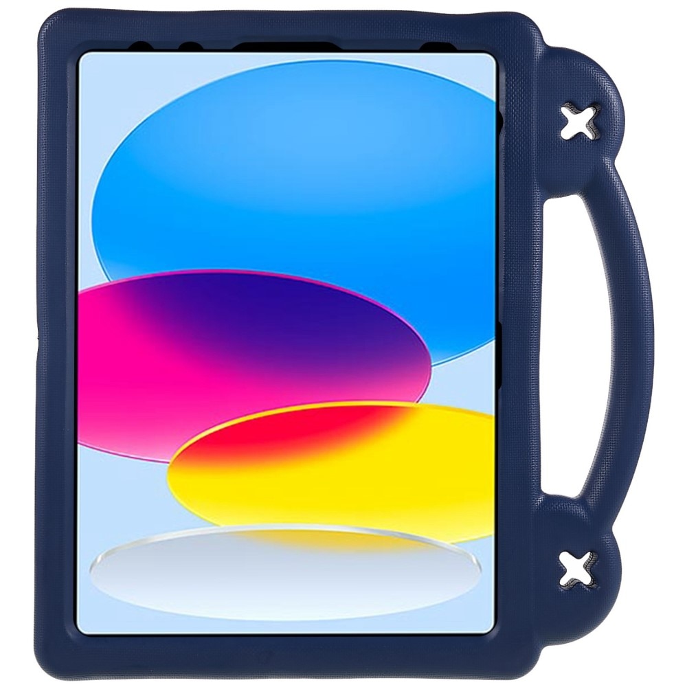 Stødsikker EVA Cover Kickstand iPad 10.9 10th Gen (2022) mørkeblå